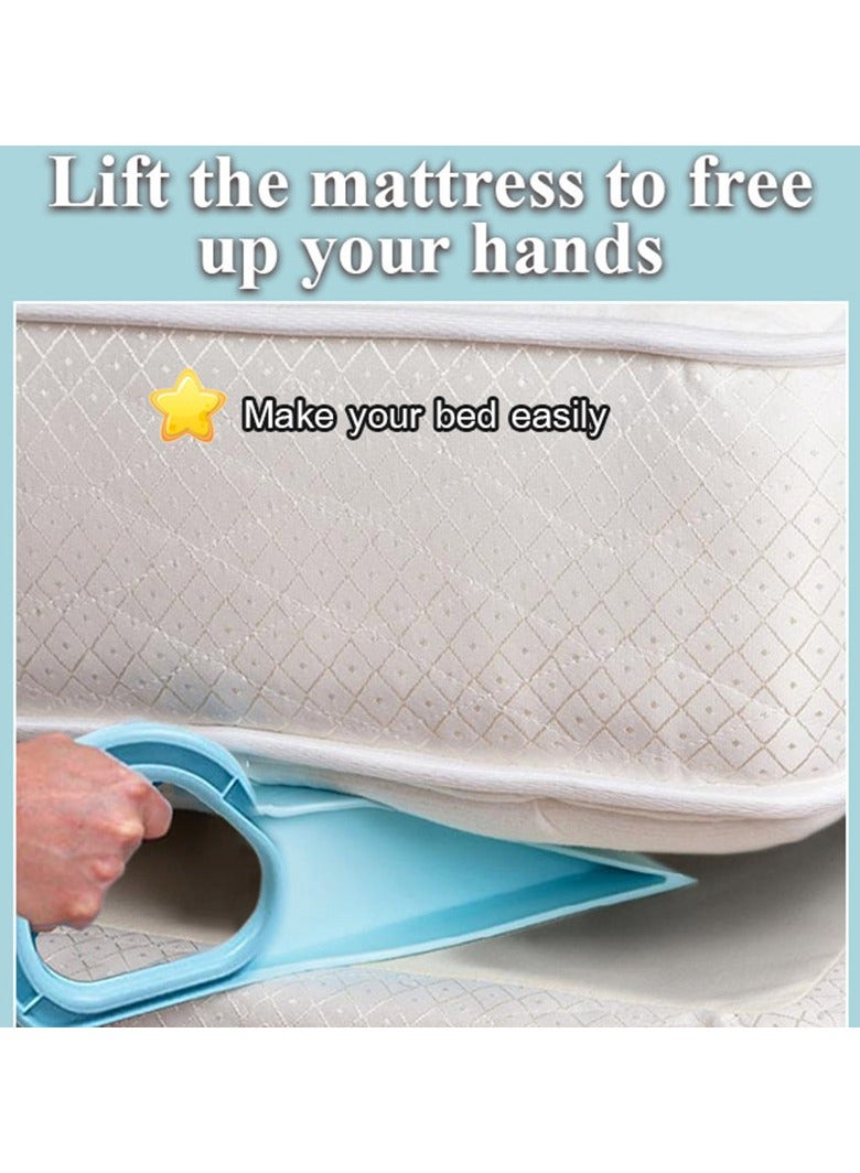 4 قطع سجادة سرير سلمية لرفع الأسرة ورفع السرير أداة مريحة مصممة لراحة الظهر أداة نقل السرير توفر الجهد - Image 4