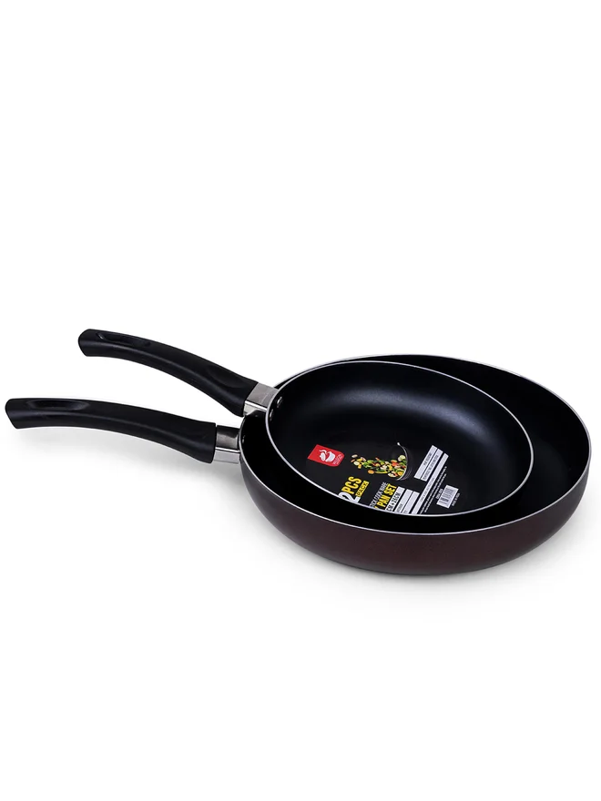 Cuisine Art Cuisine Art Aluminum Fry Pan 2-Pieces Set - 20cm and 26cm