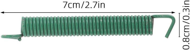 ABOOFAN Electric Guitar Tremolo Bridge Springs and Metal Saddle Plate Kit with Screws Stable Tuning Replacement Parts for Electric Guitar Bridge Components and Systems - Image 2