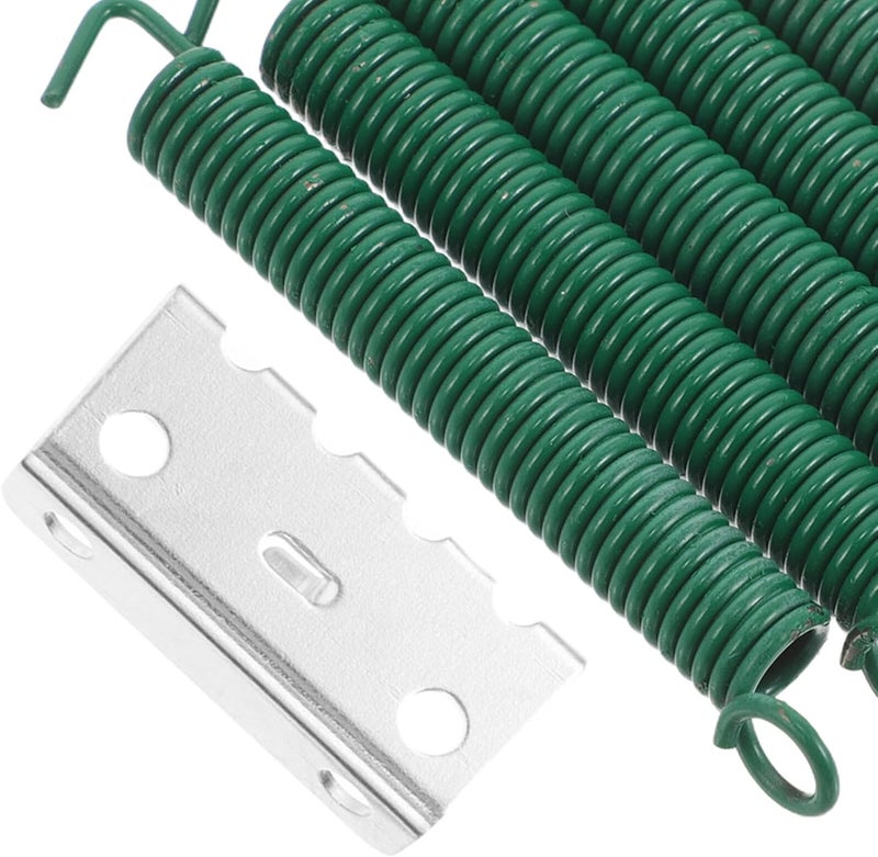ABOOFAN Electric Guitar Tremolo Bridge Springs and Metal Saddle Plate Kit with Screws Stable Tuning Replacement Parts for Electric Guitar Bridge Components and Systems - Image 3