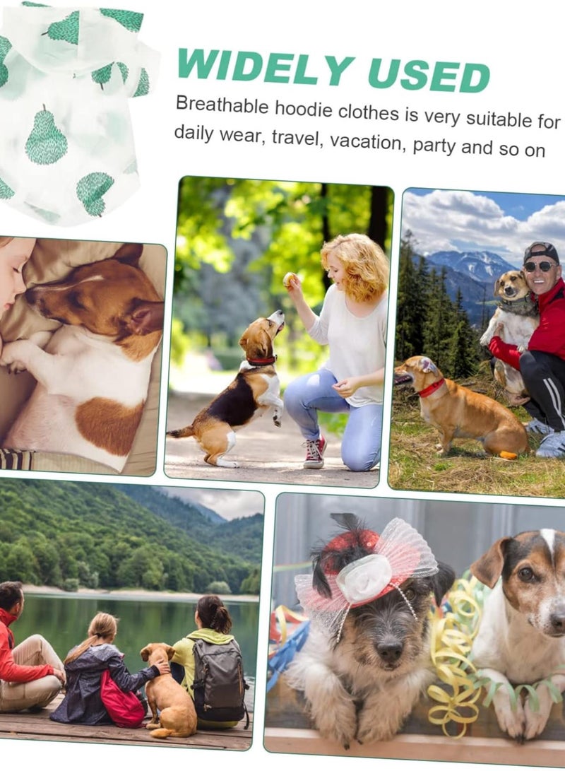 GGOOT Pet Sun Protection Clothing Cooling for Dogs Paws Covers Large Coat Hoodie Protector Breathable Outdoor Vest Dachshund Clothes Costume Small Sunscreen Polyester - Image 5