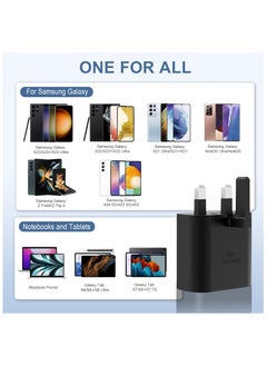 TecV 45W USB C Super Fast Charging PD Charger - Compatible with S24 S23 S22 S21 S20 Ultra, S24+ S23+ S22+ S21+, A53, A15, A 55, A54 - Type C Power Adapter,  - Image 4