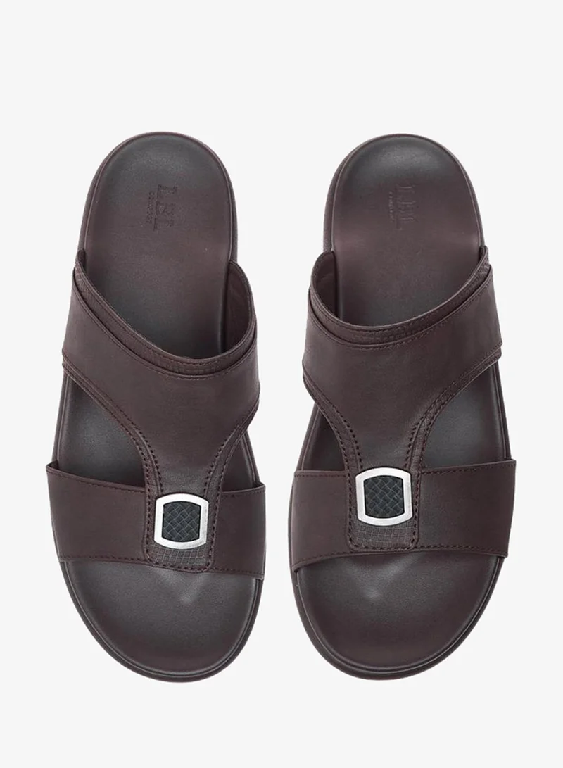 LBL by Shoexpress Metal Accent Slip-On Arabic Sandals