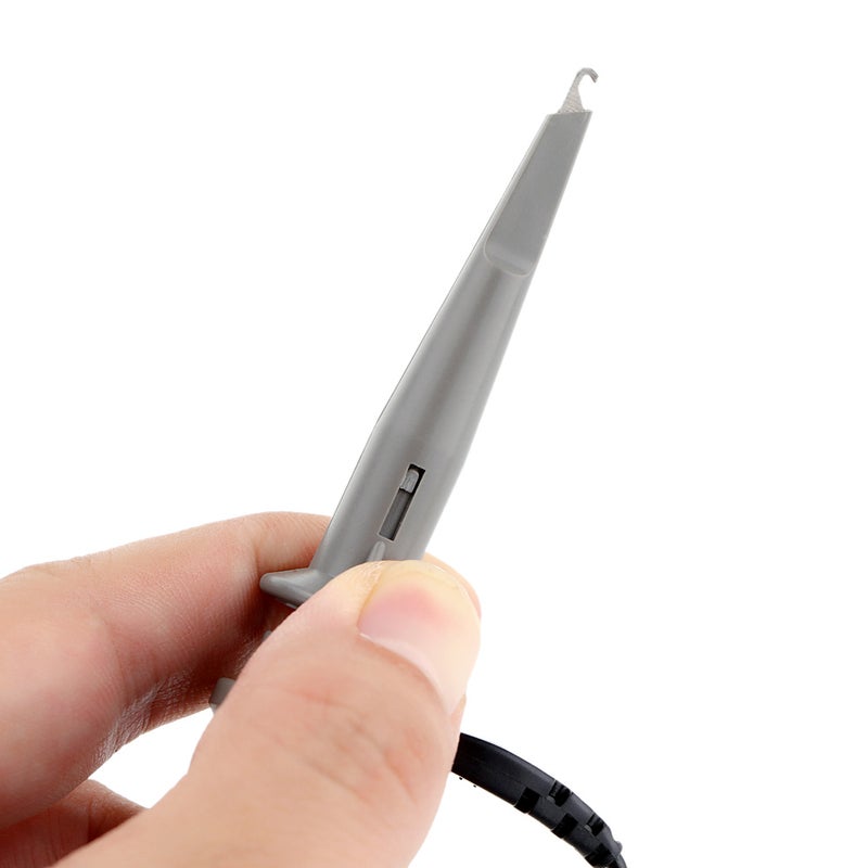 P6100 2 قطعة من مسبار الموجة المتذبذب عالية الدقة 1X 10X بتردد 100 ميجاهرتز مسبار اختبار مع ملقط التمسك النحلي - Image 3