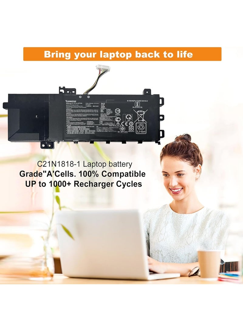 Replacement Laptop Battery Compatible with 15-Inch Laptop Series, Rechargeable Li-Ion Battery for Reliable Everyday Performance and Extended Runtime - Image 4