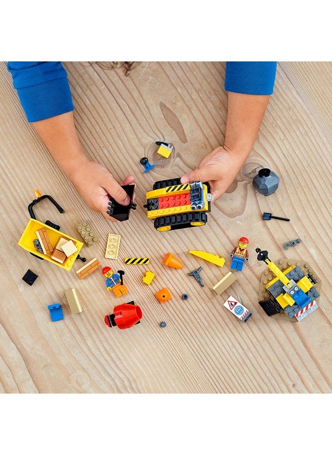 LEGO - LEGO City Construction Bulldozer 60252 Toy Construction Set, Cool Building Set for Kids, New 2020 (126 Pieces) - Image 1