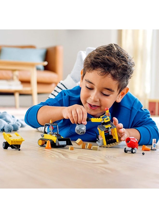 LEGO - LEGO City Construction Bulldozer 60252 Toy Construction Set, Cool Building Set for Kids, New 2020 (126 Pieces) - Image 1
