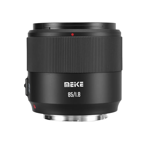 Meike 85mm F18 SE Mark II STM AF Full Frame Auto Focus Medium Telephoto High Resolution 8K Portrait Lens Compatible with Canon EOS EF Mount Digital SLR Cameras T8i T7 850D 5D 6D 5D Mark IV 6D Mark II - Image 1