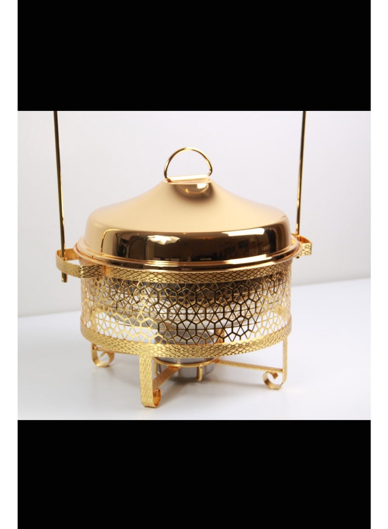 Food warmer with lid and handles - Image 4