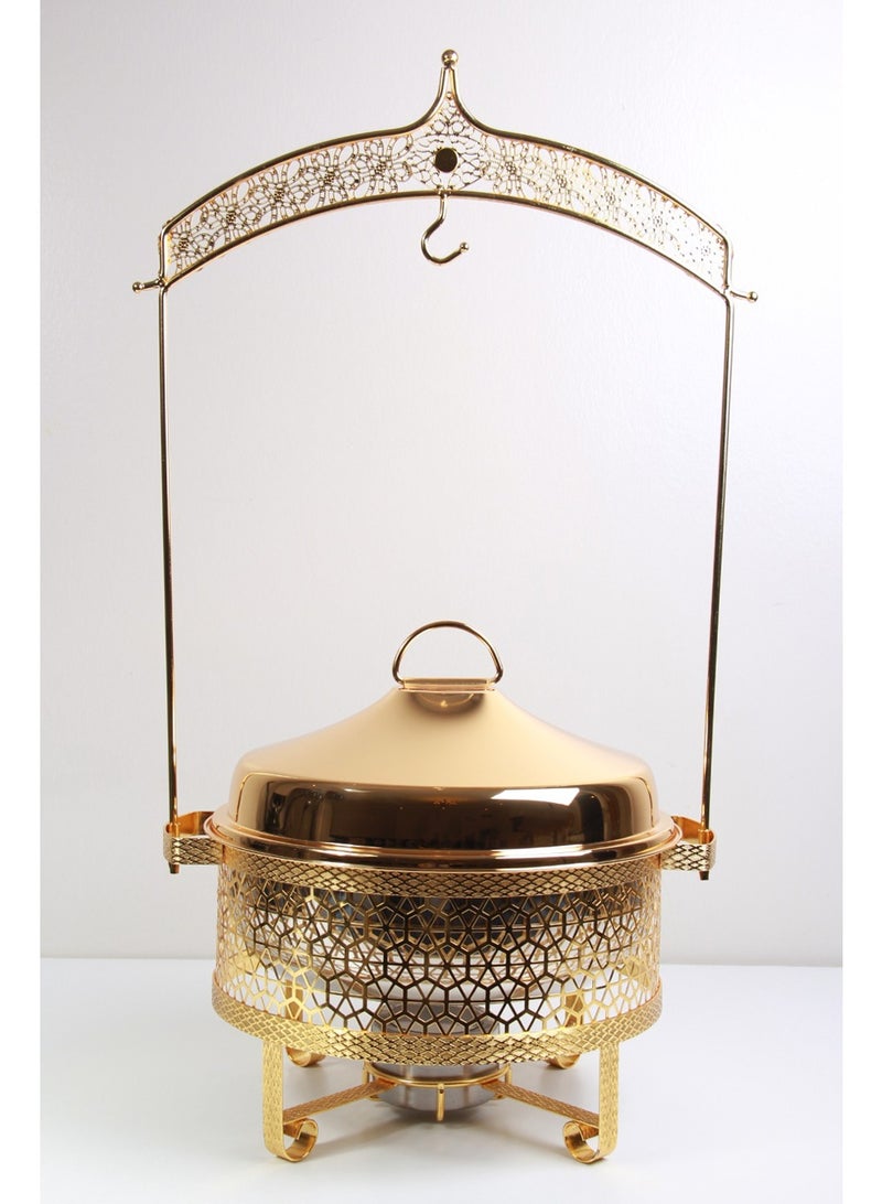Food warmer with lid and handles - Image 1
