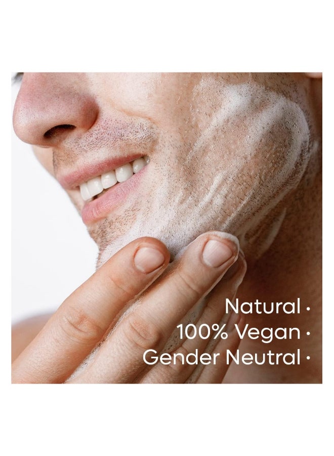 MCaffeine Dry Skin Face Wash For Men And Women with Almond Milk And Shea Butter  Vegan 75 ml  - Image 3