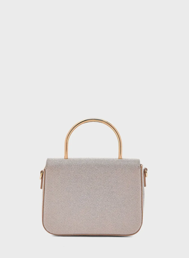 Dune LONDON Blaise Top Handle Crossbody Bag
