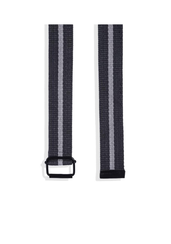 CAVIO Boys Cotton Solid Regular Fit Trousers with Belt - Dark Grey - Image 5