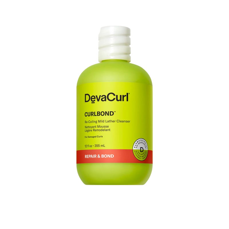 DevaCurl CurlBond Re-Coiling Mild Lather Cleanser, Cozy Getaway, 12 fl. oz. - Image 1
