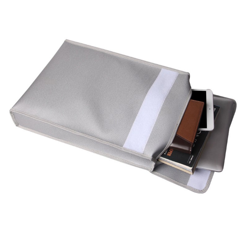 Portable Fireproof Document Bag Holder Pouch Home Office Safe Bag Fire& Water File Folder Safe Storage for Laptop Jewelry Cash Valuables 400* 300* 65mm - Image 3