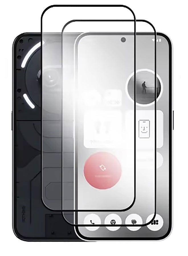 DUSALA 2Pack Screen Protector Tempered Galss, High Clear [Bubble Free] Screen Tempered Glass Protective Film for Nothing Phone 3a - Image 1