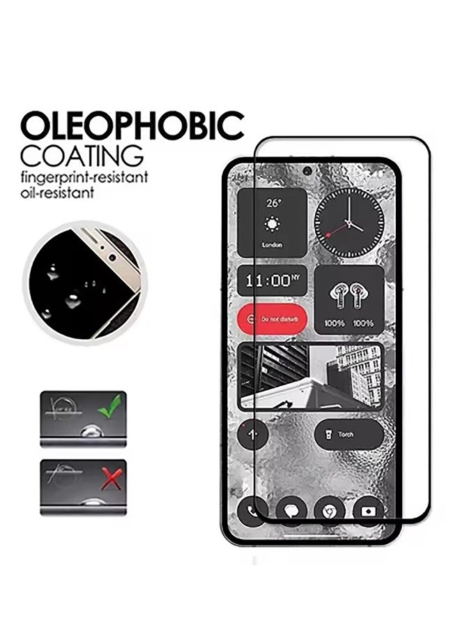 DUSALA 2Pack Screen Protector Tempered Galss, High Clear [Bubble Free] Screen Tempered Glass Protective Film for Nothing Phone 3a - Image 5