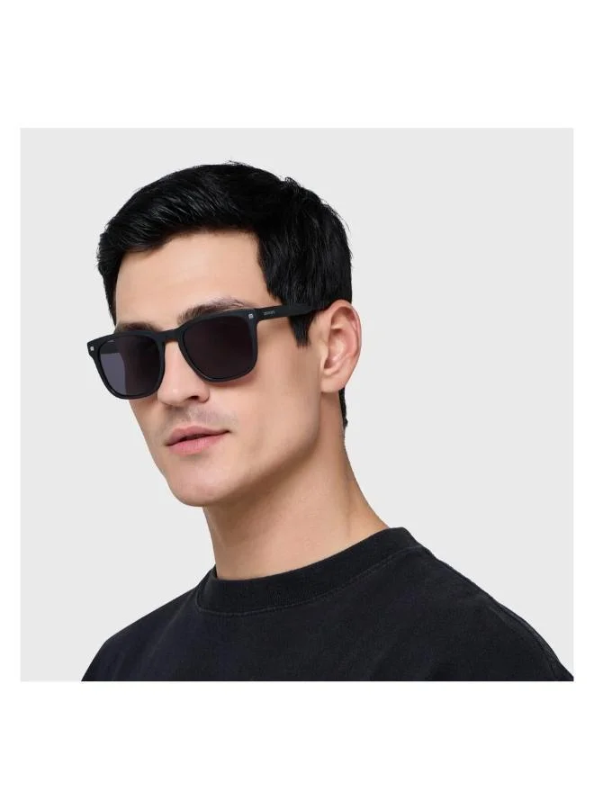 30Sundays 30Sundays MAESTRO Men's Sunglasses, Black/Blue