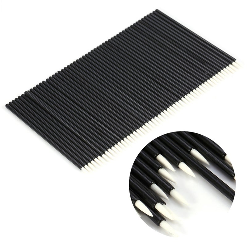 50PCS/Set Disposable Eyeliner Brush Eyeshadow Applicator Eyes Makeup Cosmetic Tool - Image 5