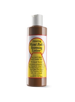 Maui Babe Browning Lotion - All Natural Fast Dark Tan 8 fl.oz 