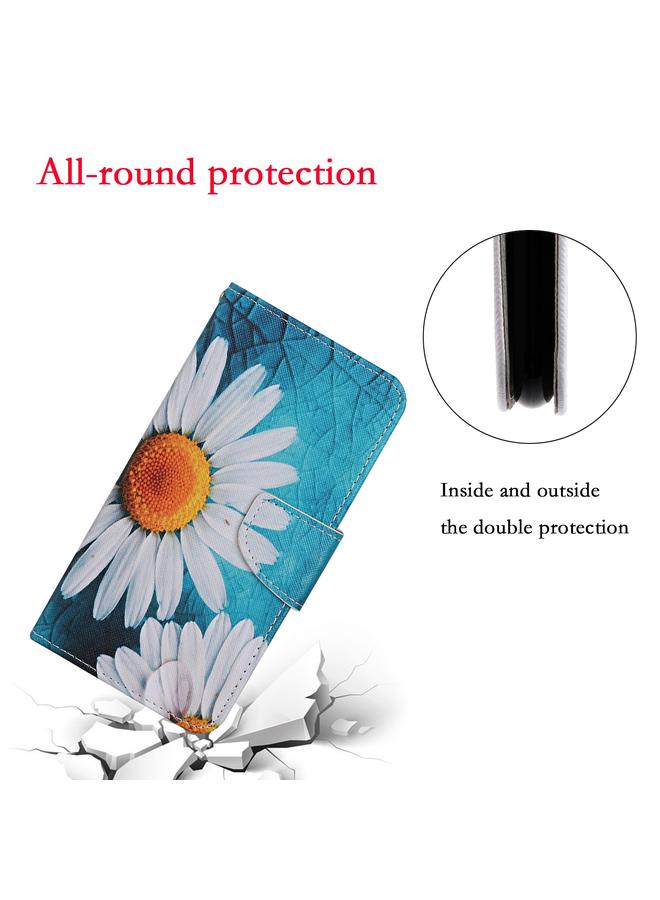 اس-توب جراب لهاتف Samsung Galaxy A23 5G بنمط رسم ملون من الجلد القابل للطي - Image 5