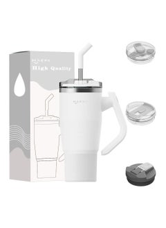 Stanley Insulated Tumbler with Rotatable Handle and 3-in-1 Sliding Lid - Stainless Steel Travel Mug 950 MLB