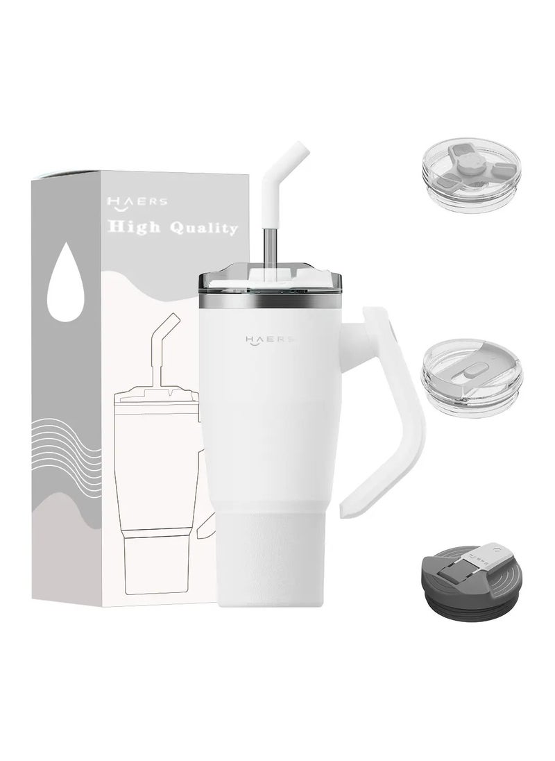 Stanley - Stanley Insulated Tumbler with Rotatable Handle and 3-in-1 Sliding Lid - Stainless Steel Travel Mug 950 MLB - Image 1