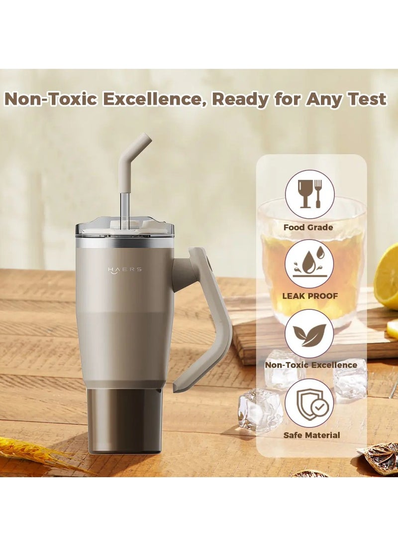 Stanley - Stanley Insulated Tumbler with Rotatable Handle and 3-in-1 Sliding Lid - Stainless Steel Travel Mug 950 MLB - Image 1