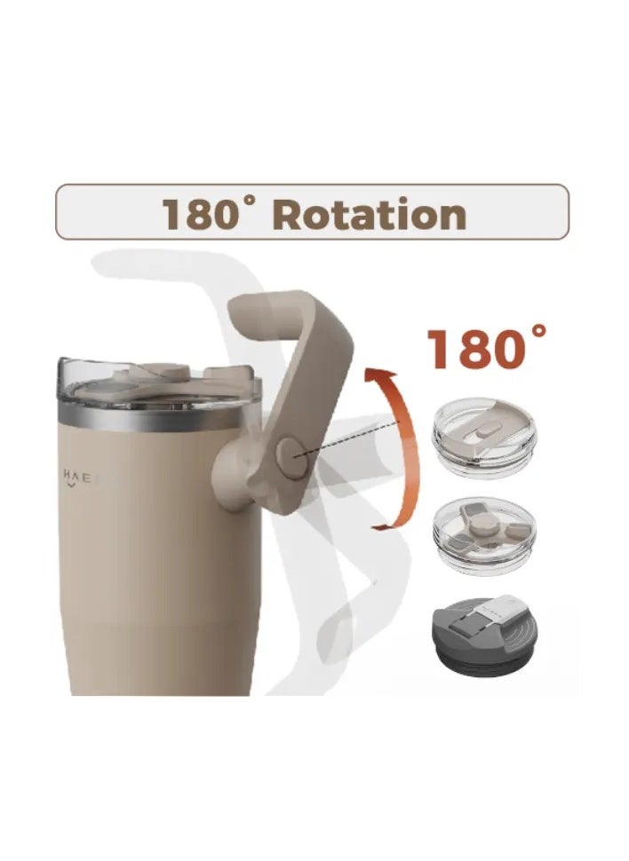 Stanley - Stanley Insulated Tumbler with Rotatable Handle and 3-in-1 Sliding Lid - Stainless Steel Travel Mug 950 MLB - Image 1