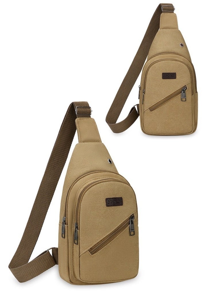 ويكسر حقيبة كتف قماشية مضادة للسرقة للرجال والنساء، حقيبة كتف رياضية مضادة للسرقة، حقيبة صدر مقاومة للماء، حقيبة دراجة نارية، حقيبة ظهر مع حزام كتف قابل للتعديل 30*6*16 سم - Image 5