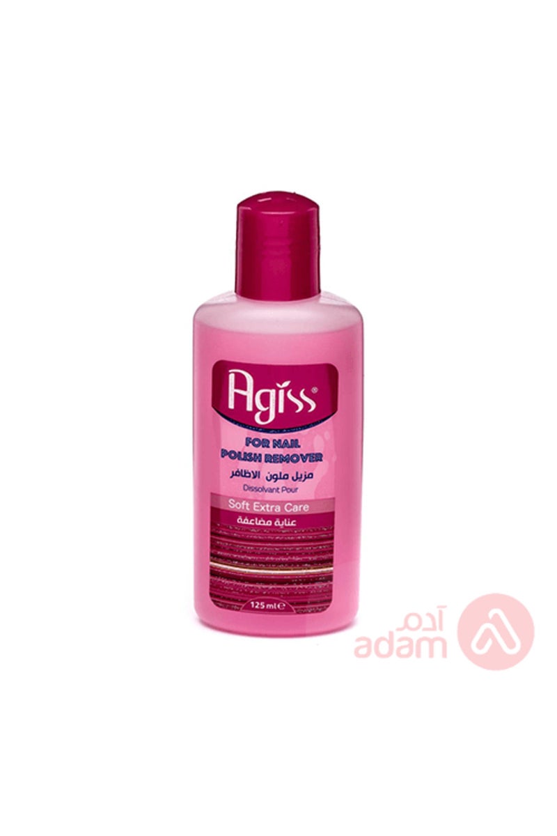 AGISS NL/POLSH REMV SOFT EXTRA CARE125ML