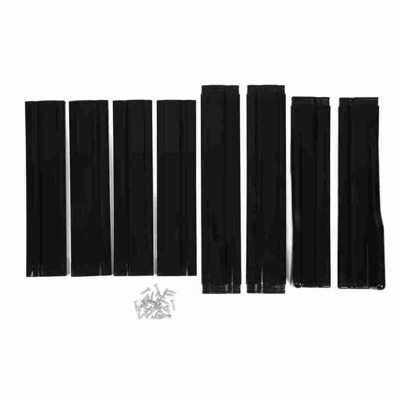 Car Side Skirts 2M/78.7Inch Universal Glossy Black - Reduce Air Resistance Side Skirts Extension for General Vehicles - Image 1
