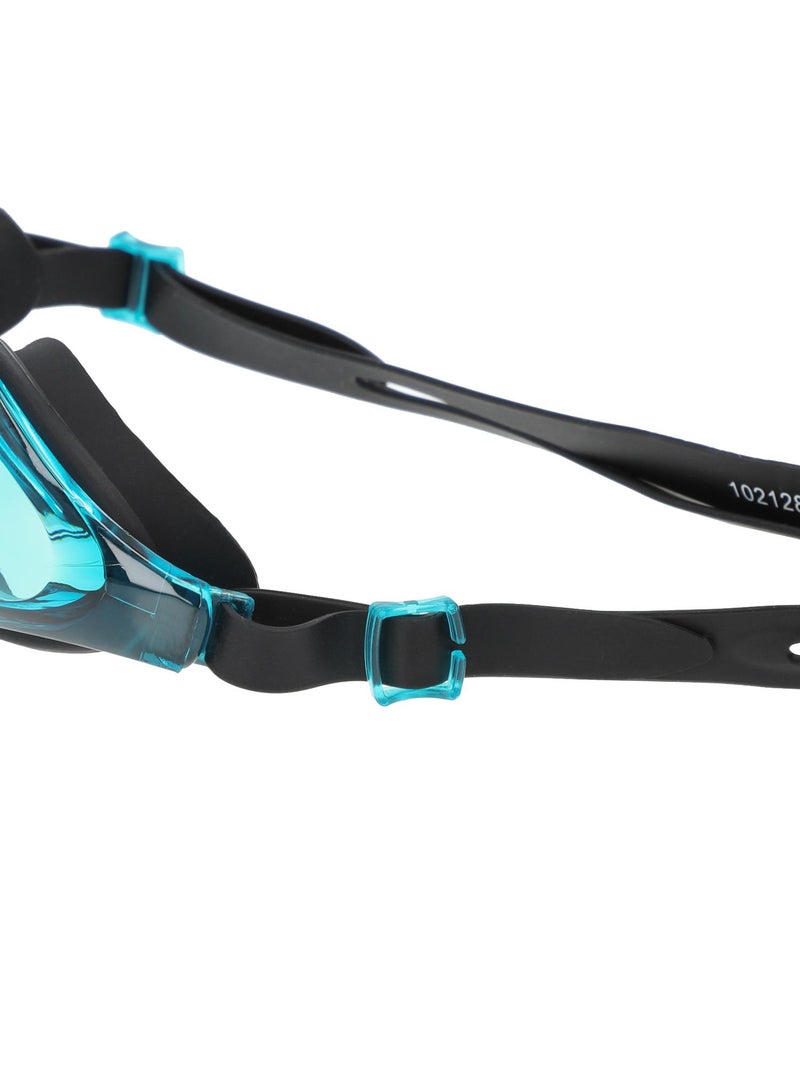 Joss Triton Adult Swimming Goggles – Black/Blue, One Size, Anti-Fog, UV Protection, Adjustable Strap for Secure Fit, Ideal for Pool and Open Water Swimming - Image 4