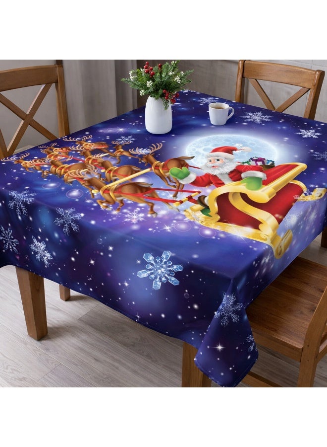 general christmas tablecloth satin 100*140 - Image 2