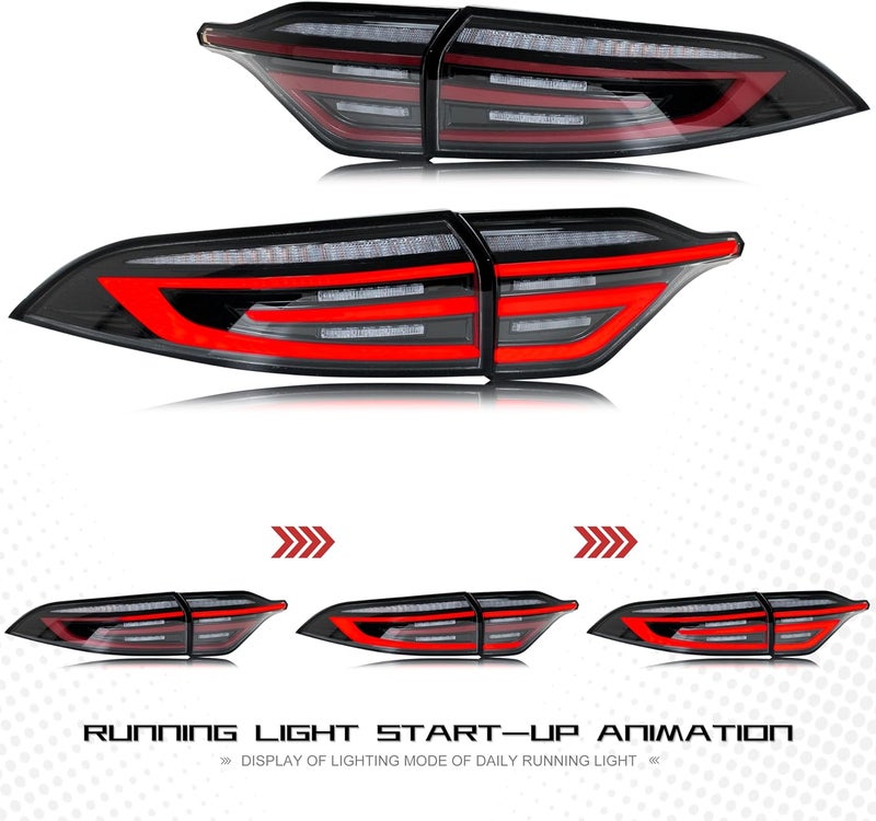 inginuity time LED Tail Lights & Center Lamp for Toyota Corolla 2020-2024 E210 12th Gen Sedan - Image 4