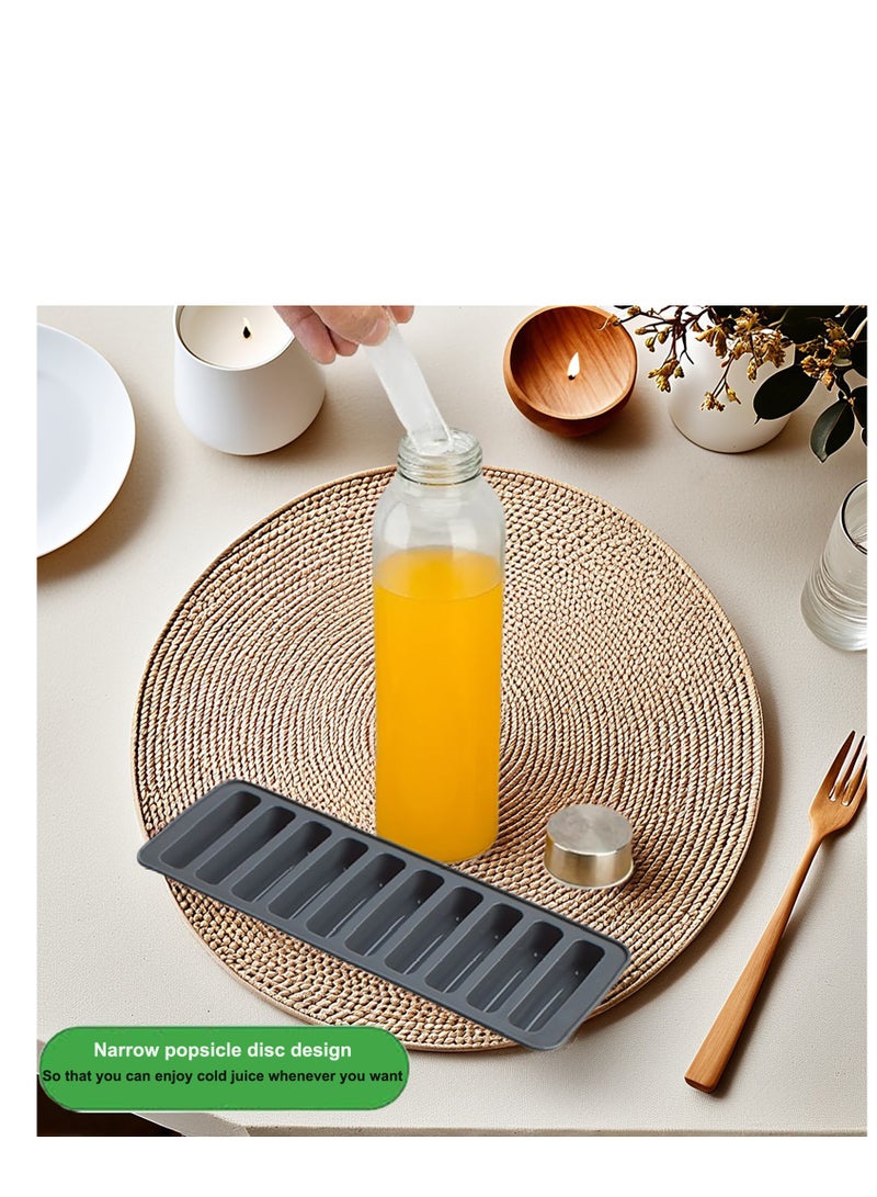 زجاجات شفافة سعة 18 أونصة مع أغطية، مجموعة من 6، زجاجات عصير قابلة لإعادة الاستخدام والتعبئة، حاويات تخزين سائلة بفم واسع، 100% مقاومة للتسرب، خالية من BPA، مع فرشاة تنظيف/صواني ثلج/قمع سيليكون - Image 4