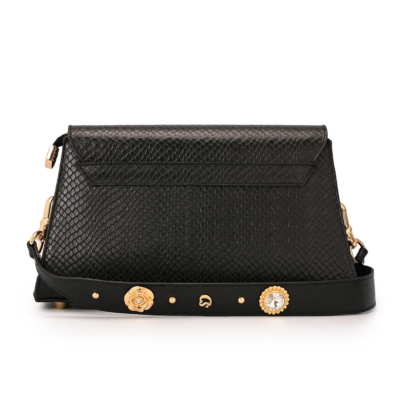 Carmen Steffens  Crossbody Bag Minimal Black for Women | Best Price UAE