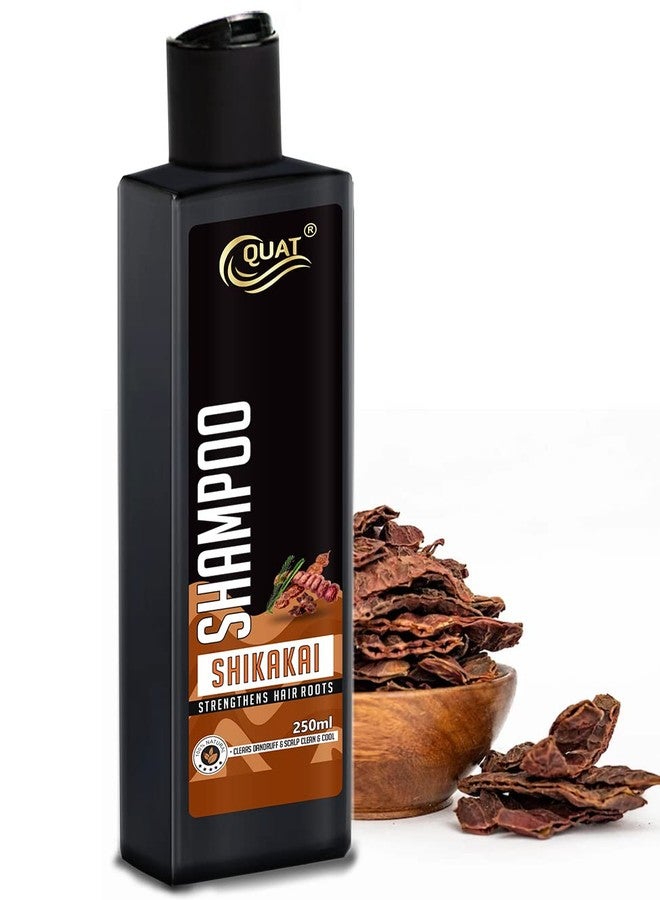 Quat Pure Shikakai hair shampoo for strengthens hair roots and shiny long hair (250ml) - Image 2