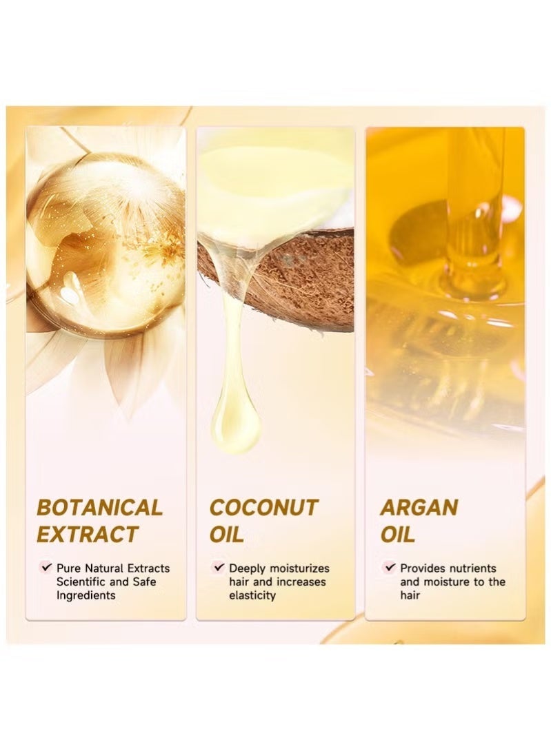 Karseell Maca Care Moroccan Argan Oil Hair Serum, a collagen-rich oil for deep repair of dry and damaged hair - 50ml - Image 2