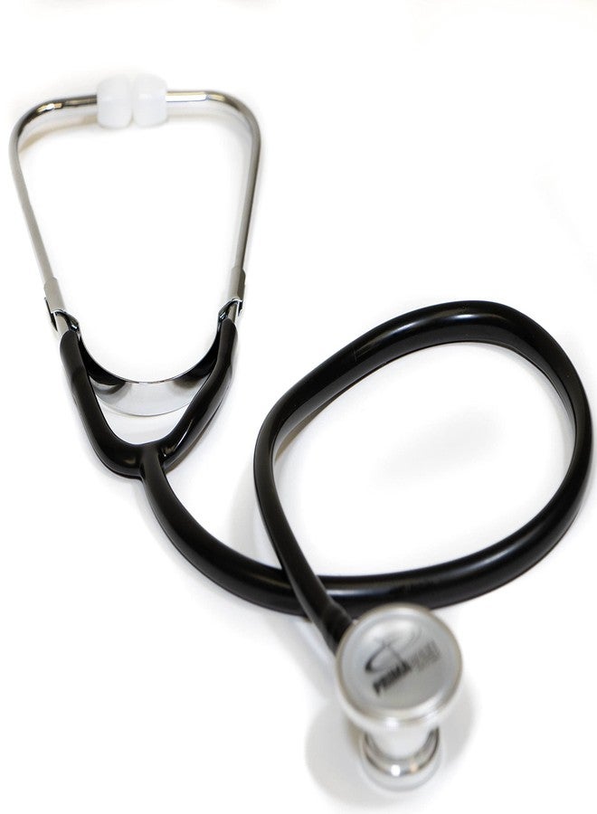 Primacare DS-9291-BK Pediatric Size 22 Inch Stethoscope for Clinical and Screening Instruments, Lightweight and Aluminum Dual Head Flexible Stethoscope, Black - Image 2