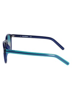 CONVERSE Kids Unisex UV Protection Round Shape  Sunglasses CV512SY CHUCK-410-4920 - Lens Size: 49 - Crystal Midnight Navy  - Image 3