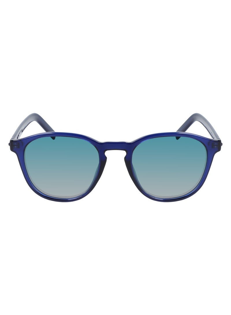 CONVERSE Kids Unisex UV Protection Round Shape  Sunglasses CV512SY CHUCK-410-4920 - Lens Size: 49 - Crystal Midnight Navy  - Image 1