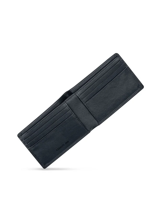 CERRUTI 1881 Blue Leather Wallet for Men