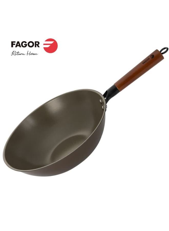 Fagor Titanium Crystal Ceramic Frying Pan Fg-htj3206 32cm Strong Magnetic Conductivity Durable High Temperature Resistant - Image 4