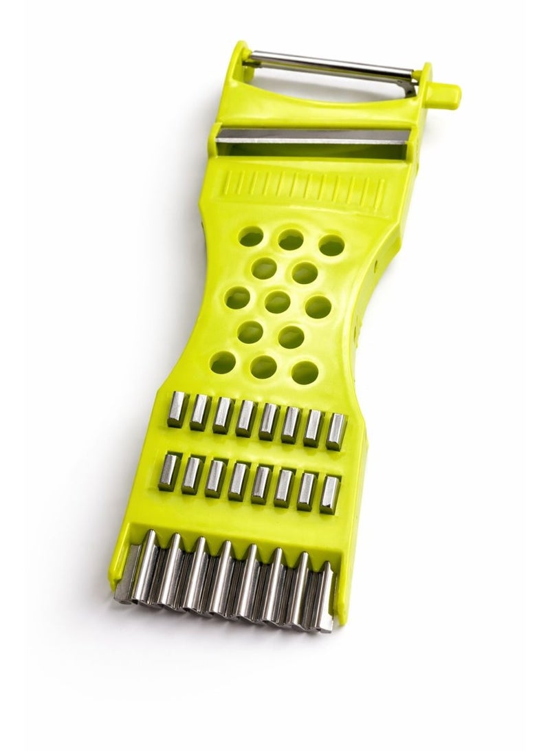 طقم مقشرات خضار وفاكهة متعددة الاستخدامات 4×1 – باكيت 4 قطع ألوان مختلفة – شفرات ستانلس ستيل - Image 3