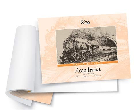 Arto CAMPAP Arto x Fabriano Accademia Sketch & Drawing Paper, (120gsm, A3, Pad) - Image 5