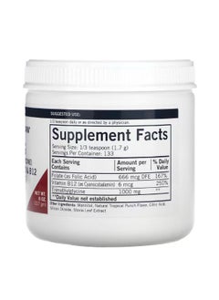 Kirkman Labs TMG Trimethylglycine with Folic Acid and B12 Powder 8 oz 227 g  - Image 2