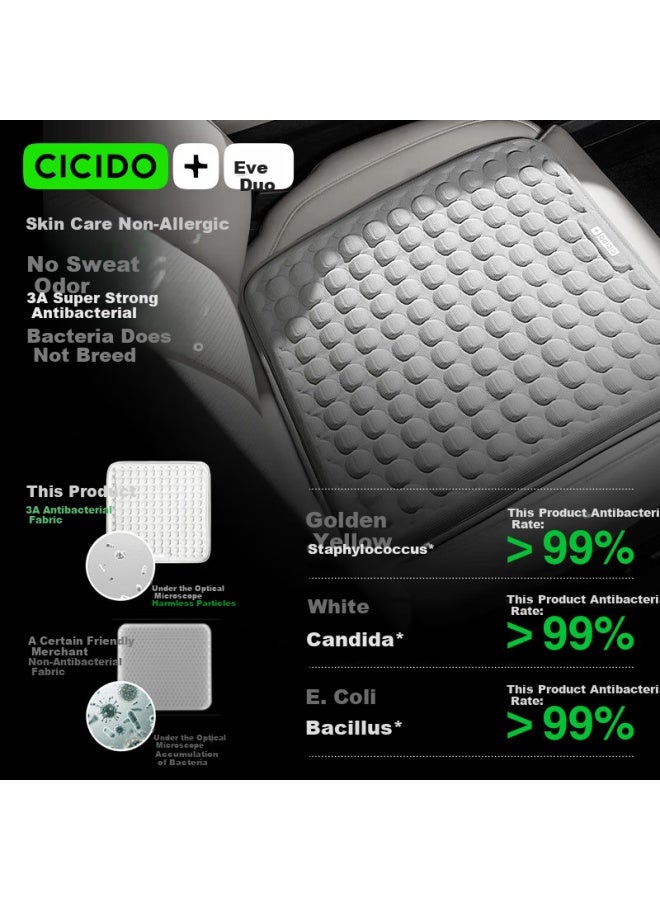 Cicido Car Seat Cushion, Summer Honeycomb Gel Seat Pad, Universal Long-sitting Ventilated Breathable Ice Silk Cooling Mat, Summer Seat Cushion, Ice Mat - Image 1