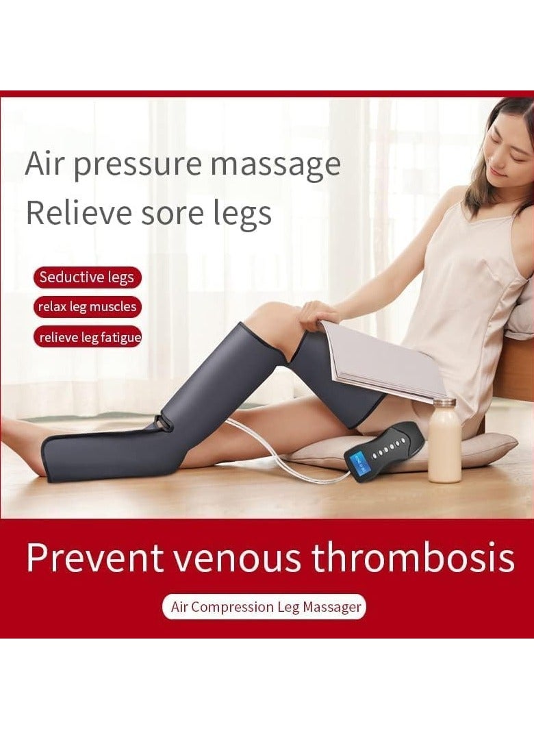 General Leg Massager for Pain Relief with Air Pressure and Heat for Foot, Leg, Thigh and Knee