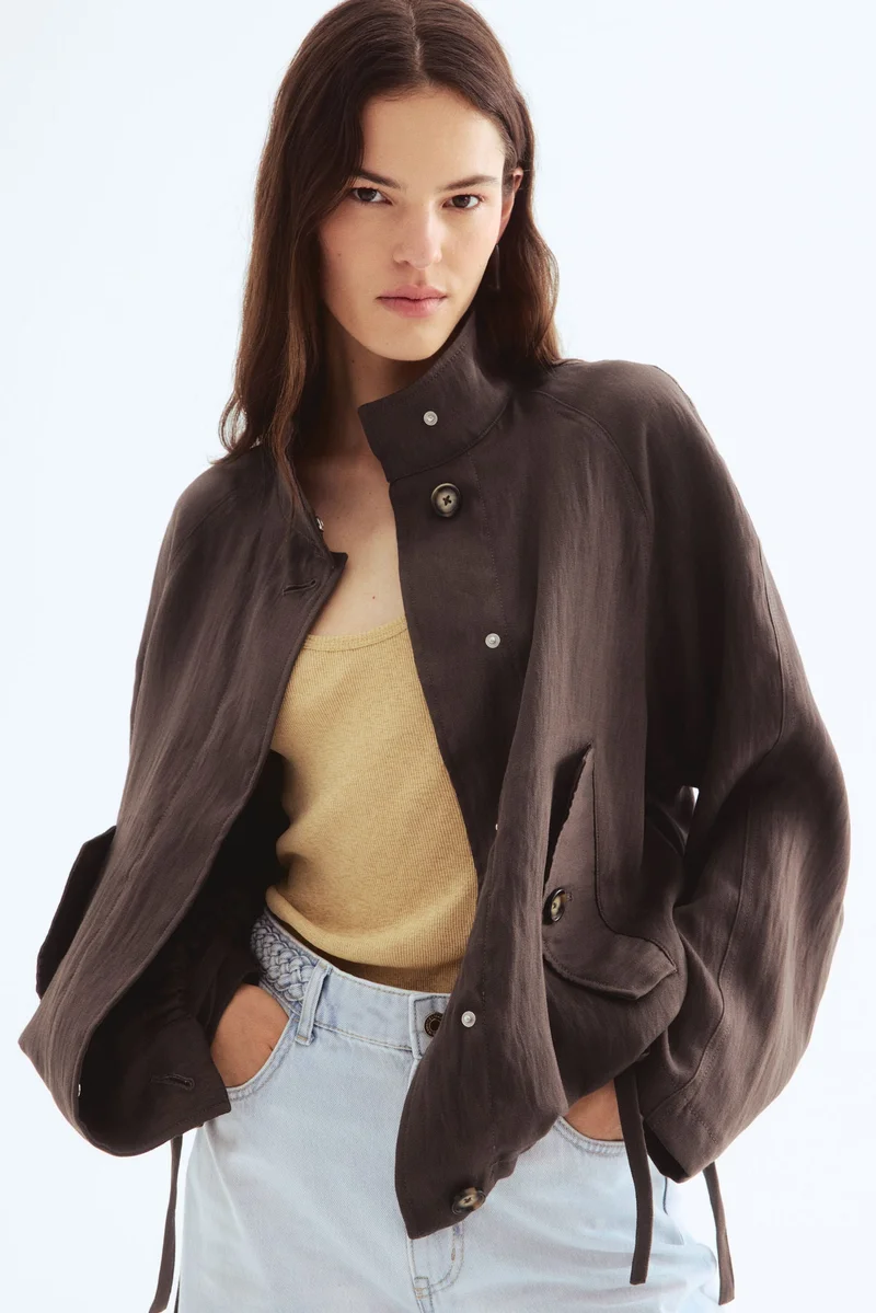 اتش اند ام Twill jacket